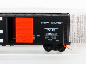 N Scale Micro-Trains 20556 NH New Haven 40' Box Car 36833 RTR