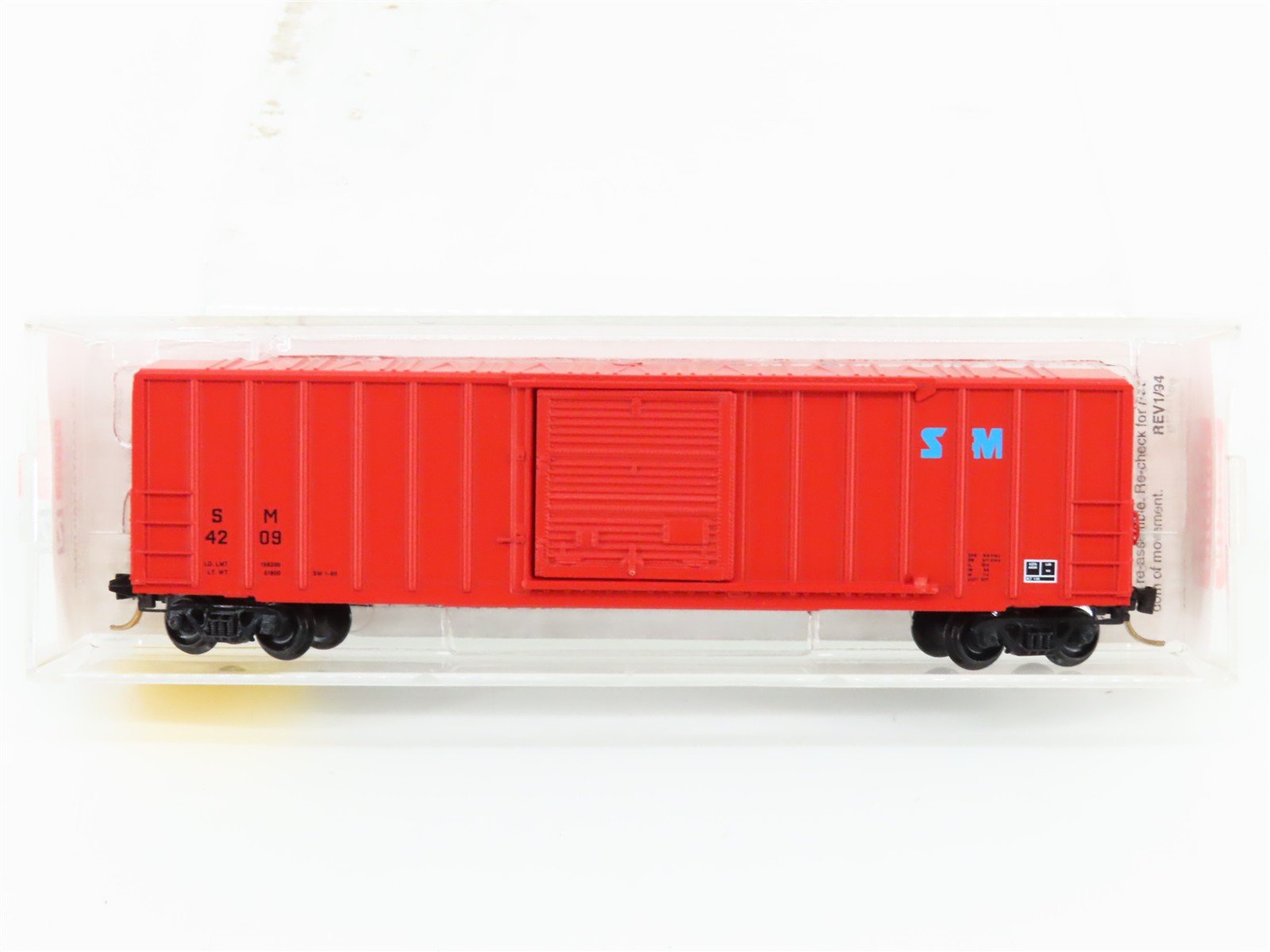 N Scale Micro-Trains 25540 SM St. Marys Railroad 50' Box Car 4209 RTR