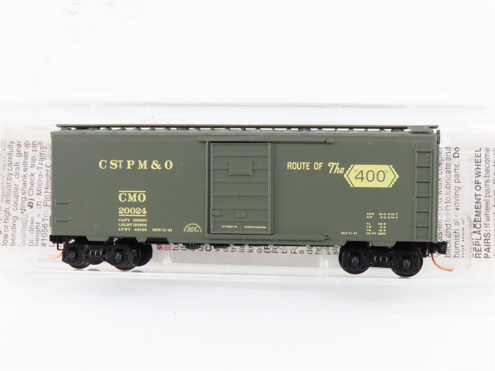N Scale Micro-Trains 20596 40' Box Car RTR