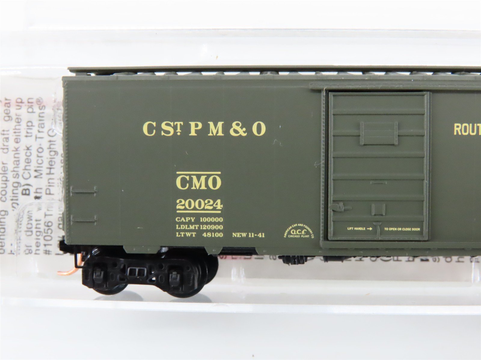 N Scale Micro-Trains 20596 40' Box Car RTR