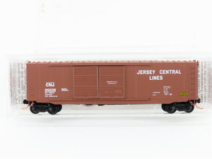 N Scale Micro-Trains 37040 CNJ Jersey Central 50' Box Car 25039 RTR