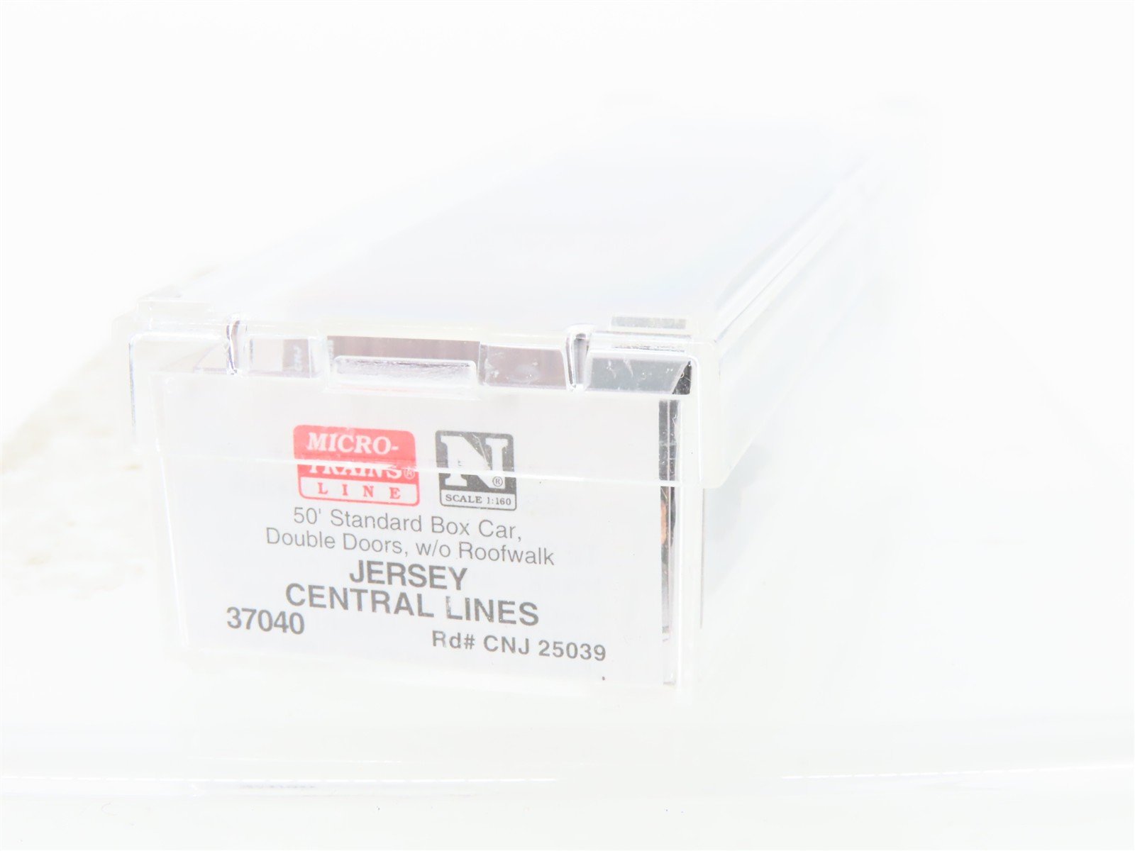 N Scale Micro-Trains 37040 CNJ Jersey Central 50' Box Car 25039 RTR