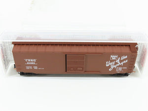 N Scale Micro-Trains 31320 CB&Q Chicago, Burlington & Quincy 50' Box Car RTR