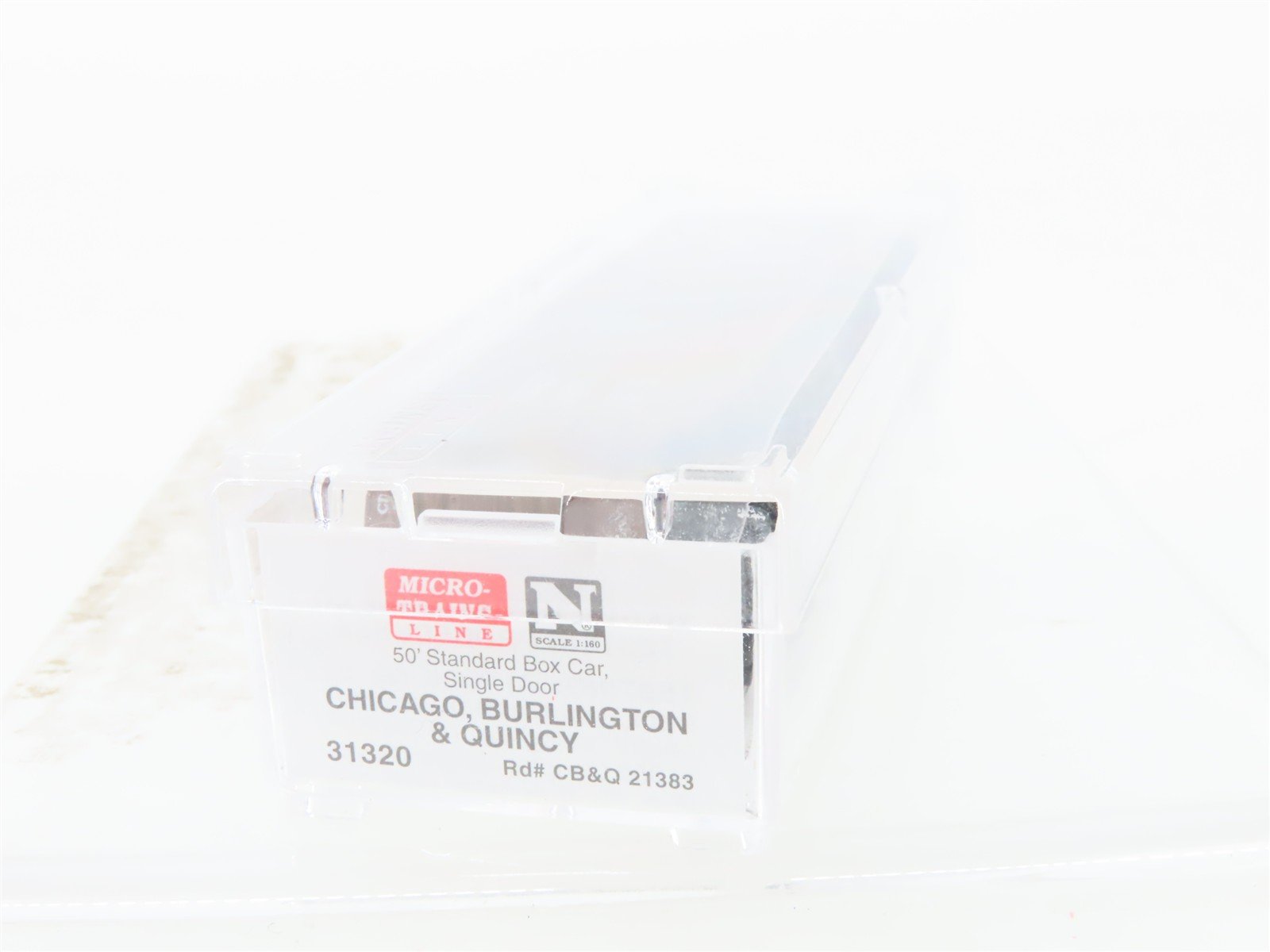 N Scale Micro-Trains 31320 CB&Q Chicago, Burlington & Quincy 50' Box Car RTR
