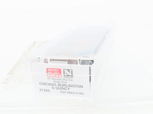 N Scale Micro-Trains 31320 CB&Q Chicago, Burlington & Quincy 50' Box Car RTR