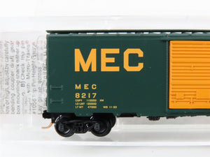 N Scale Micro-Trains 20220 MEC Maine Central 40' Box Car 8217 RTR