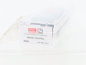 N Scale Micro-Trains 20220 MEC Maine Central 40' Box Car 8217 RTR