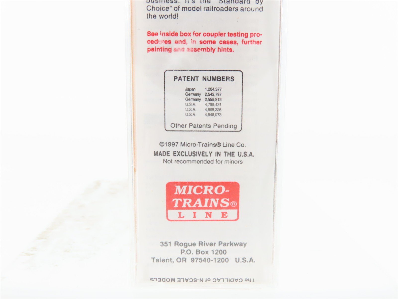 N Scale Micro-Trains 25020 MEC Maine Central 50' Box Car 31011 RTR