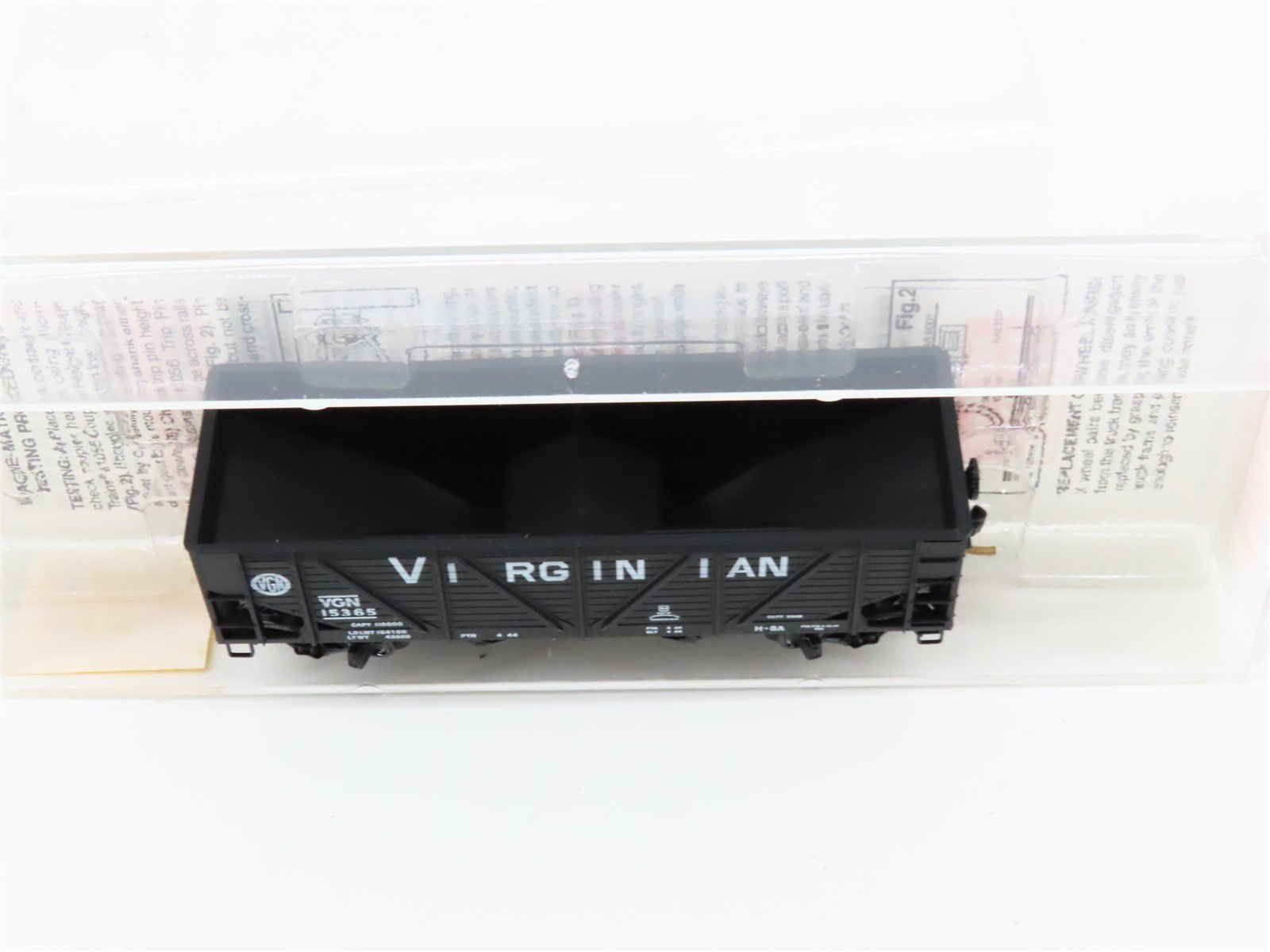 N Scale Micro-Trains 57110 VGN Virginian 33' Hopper 15365 RTR