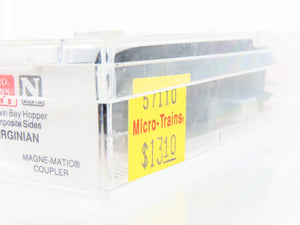N Scale Micro-Trains 57110 VGN Virginian 33' Hopper 15365 RTR