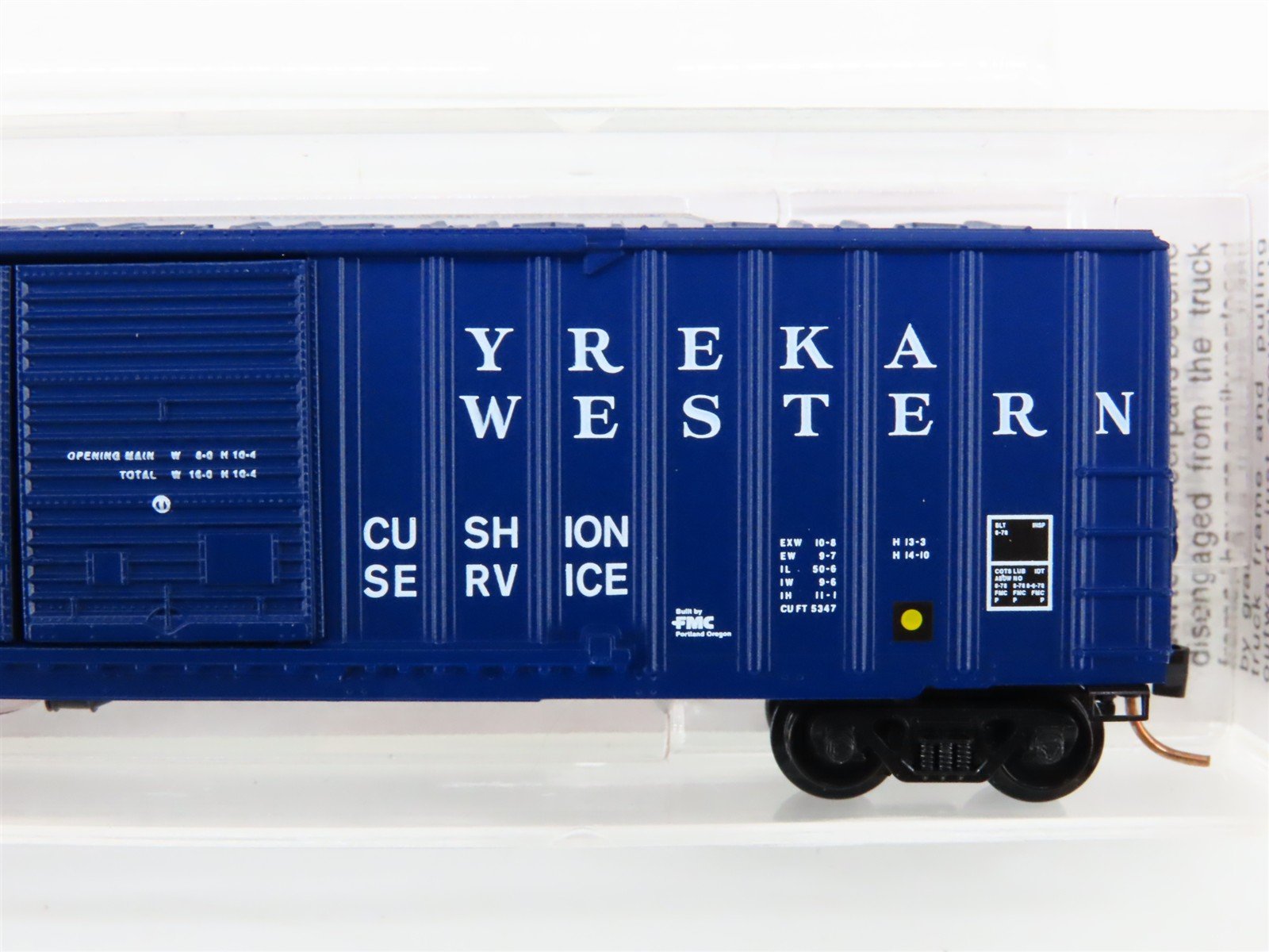 N Scale Micro-Trains 30020 YW Yreka Western 50' Box Car 25105 RTR
