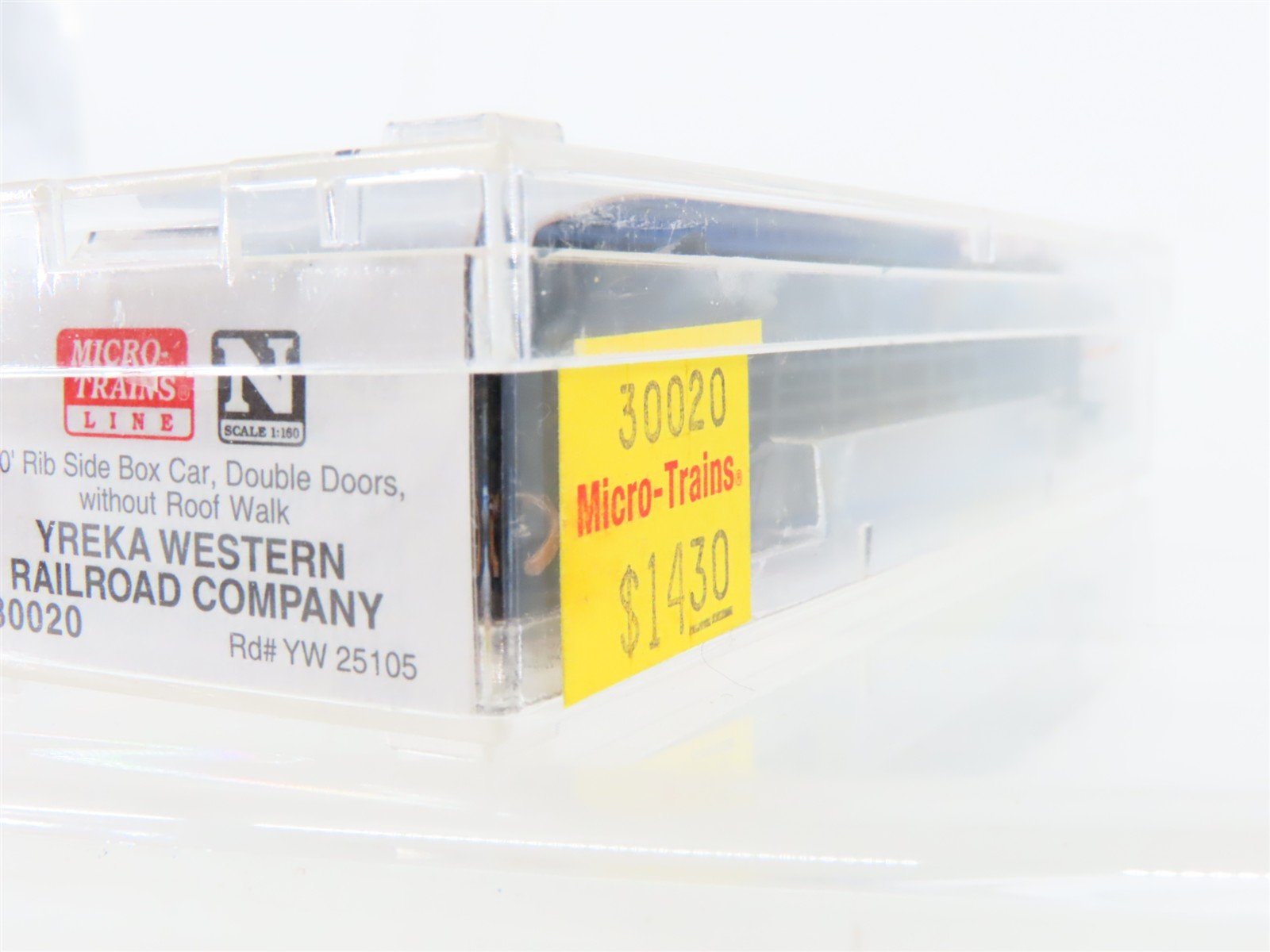 N Scale Micro-Trains 30020 YW Yreka Western 50' Box Car 25105 RTR