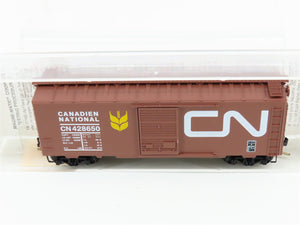 N Scale Micro-Trains 20550 CN Canadian National 40' Box Car 428650 RTR