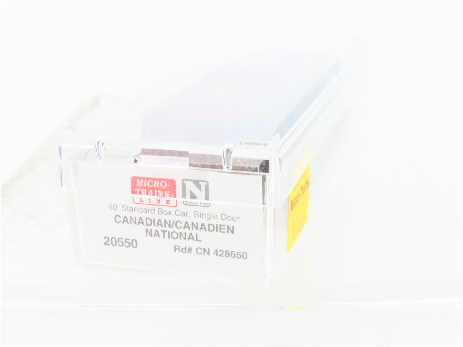 N Scale Micro-Trains 20550 CN Canadian National 40' Box Car 428650 RTR