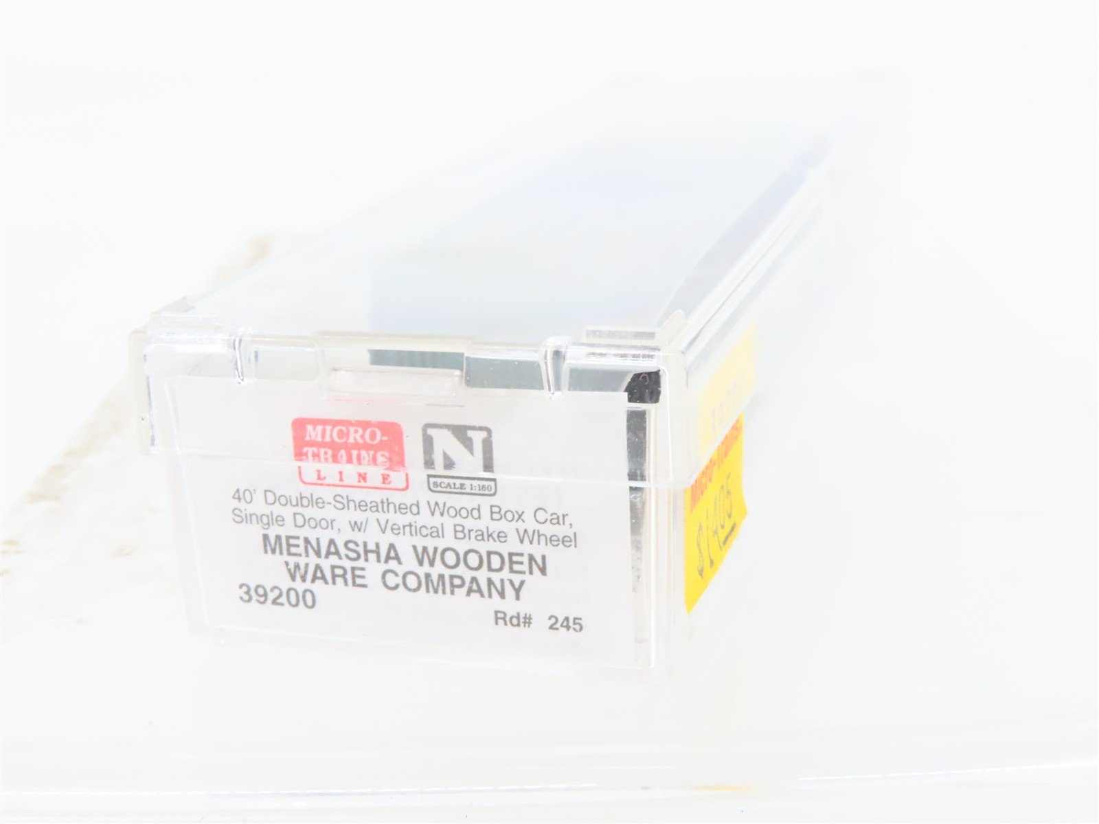N Scale Micro-Trains 39200 MWWC Menasha Wooden Ware Company 40' Box Car 245 RTR