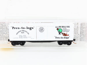 N Scale Micro-Trains 42060 Potlatch Forests, Inc. 40' Box Car 425 RTR