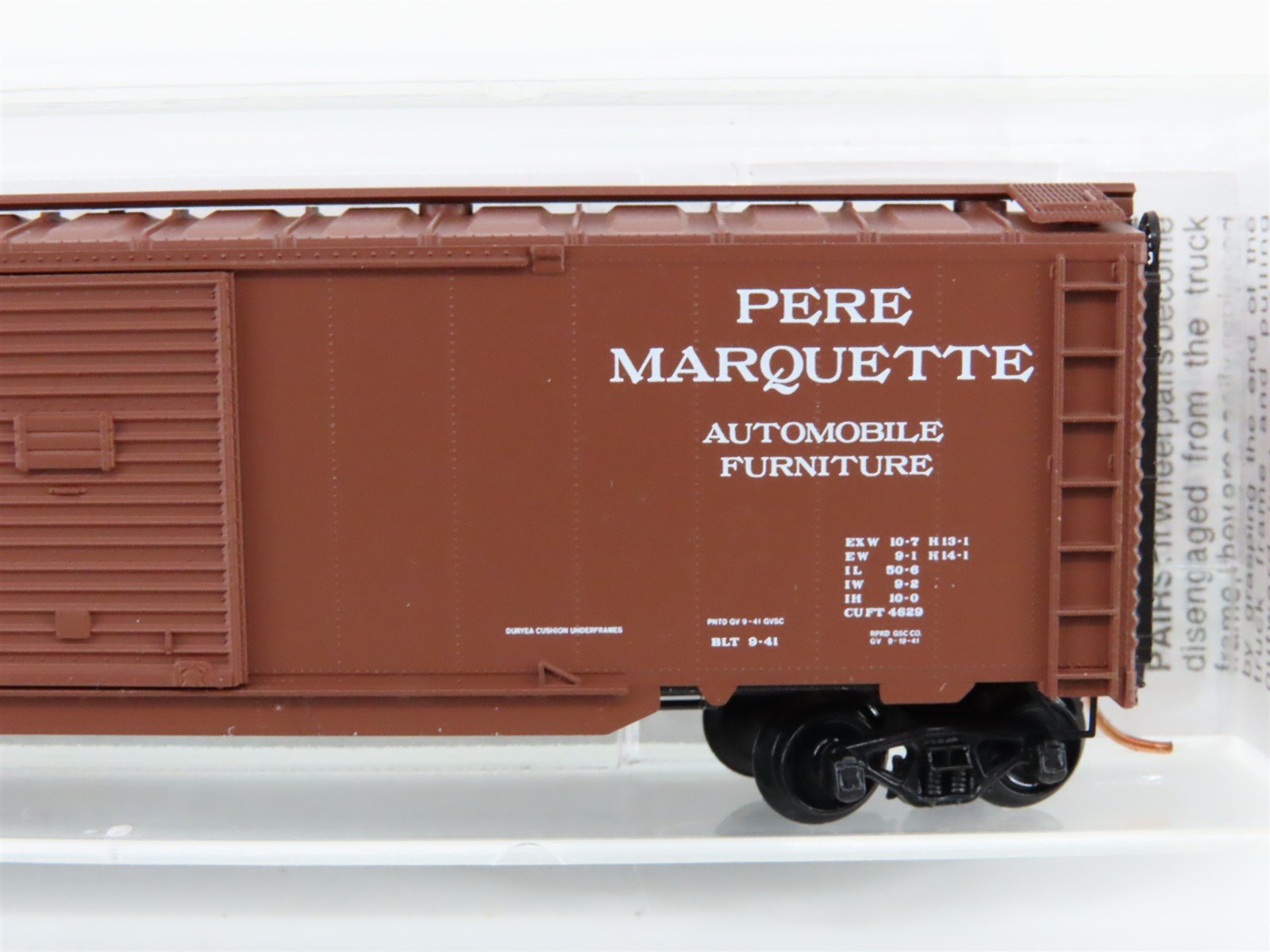 N Scale Micro-Trains 78100 PM Pere Marquette 50' Box Car 72142 RTR