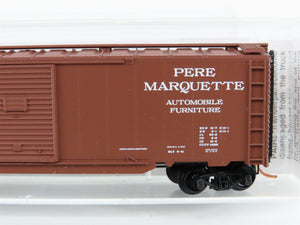 N Scale Micro-Trains 78100 PM Pere Marquette 50' Box Car 72142 RTR