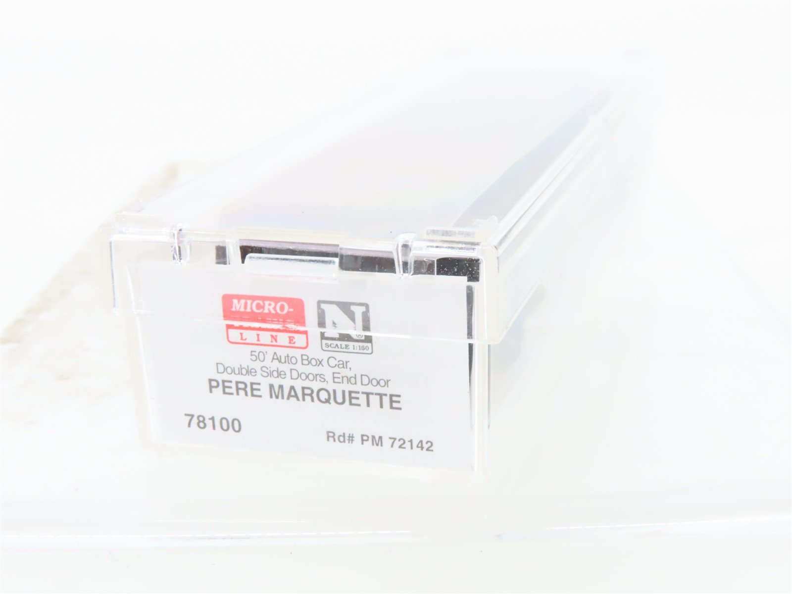 N Scale Micro-Trains 78100 PM Pere Marquette 50' Box Car 72142 RTR