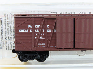 N Scale Micro-Trains 29080 PGE Pacific Great Eastern 40' Box Car 4101 RTR