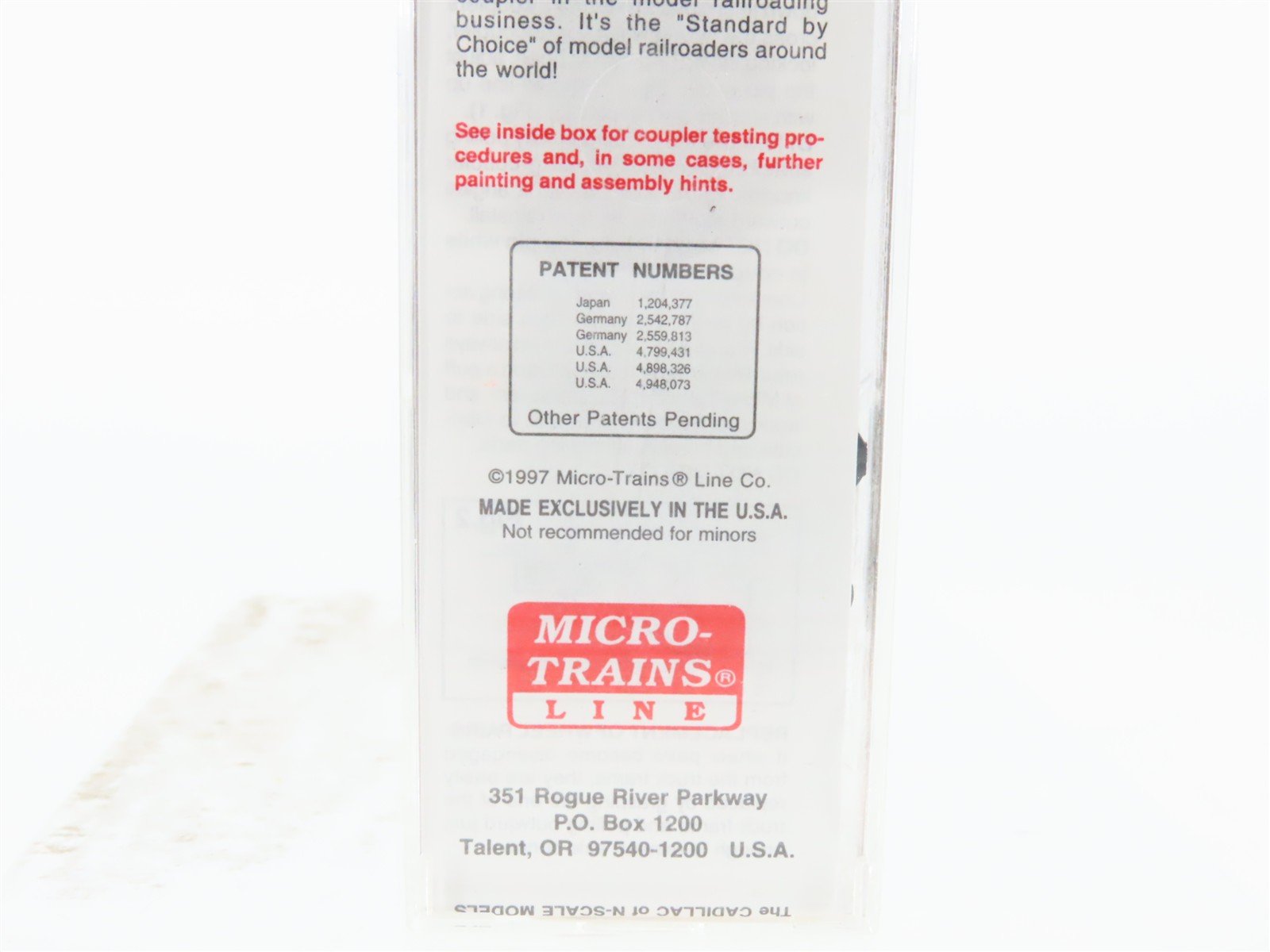 N Scale Micro-Trains 29080 PGE Pacific Great Eastern 40' Box Car 4101 RTR