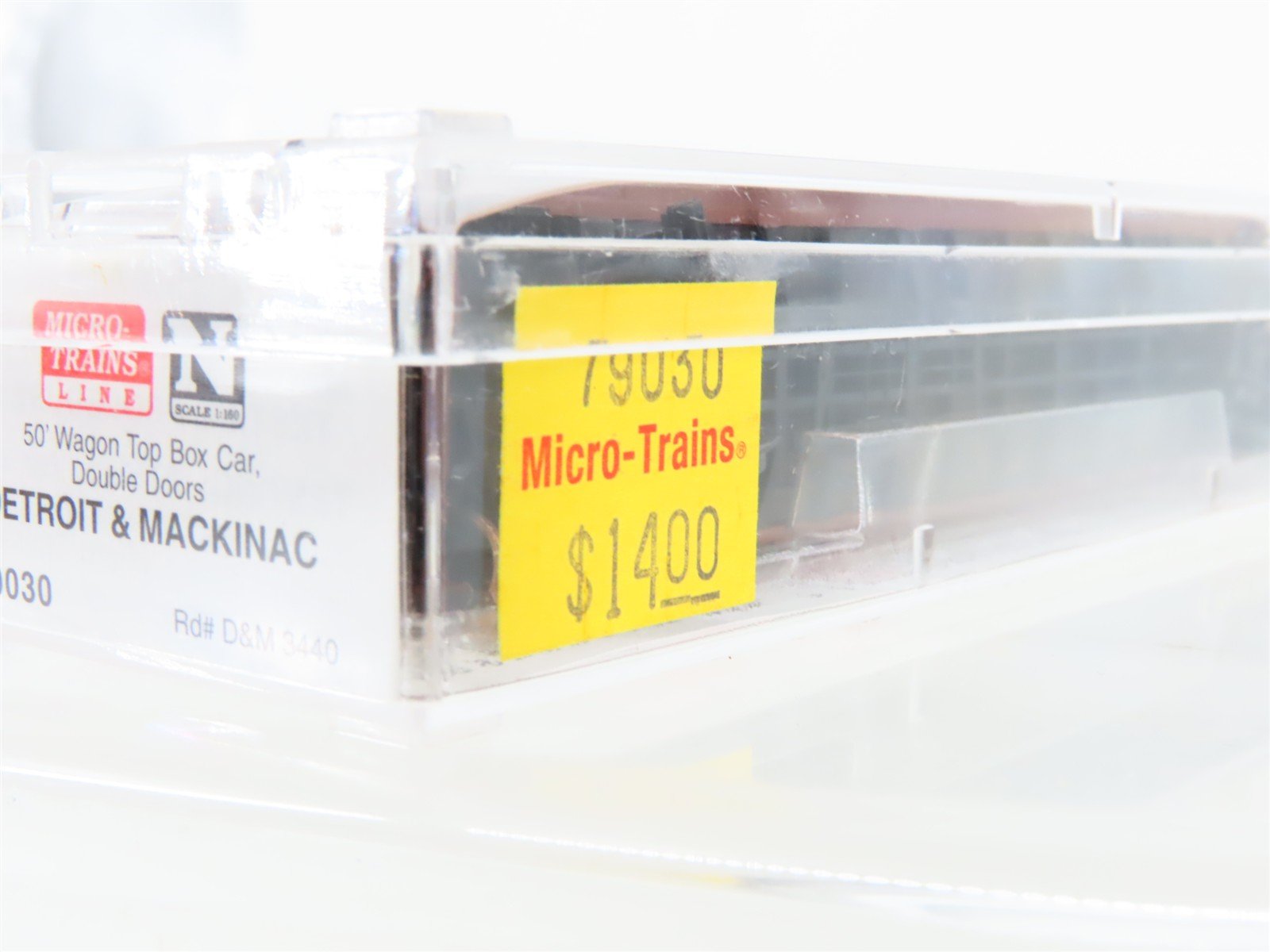 N Scale Micro-Trains 79030 D&M Detroit & Mackinac 50' Box Car 3440 RTR