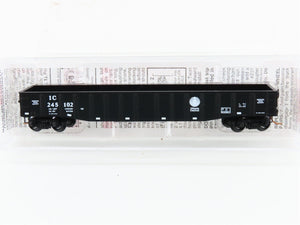 N Scale Micro-Trains 105550 IC Illinois Central 50' Gondola 245102 RTR