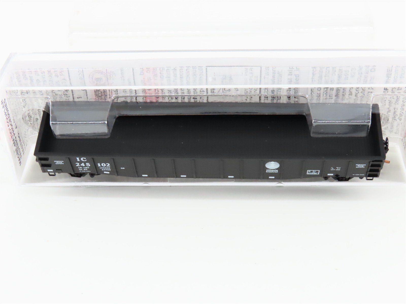 N Scale Micro-Trains 105550 IC Illinois Central 50' Gondola 245102 RTR