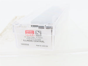 N Scale Micro-Trains 105550 IC Illinois Central 50' Gondola 245102 RTR