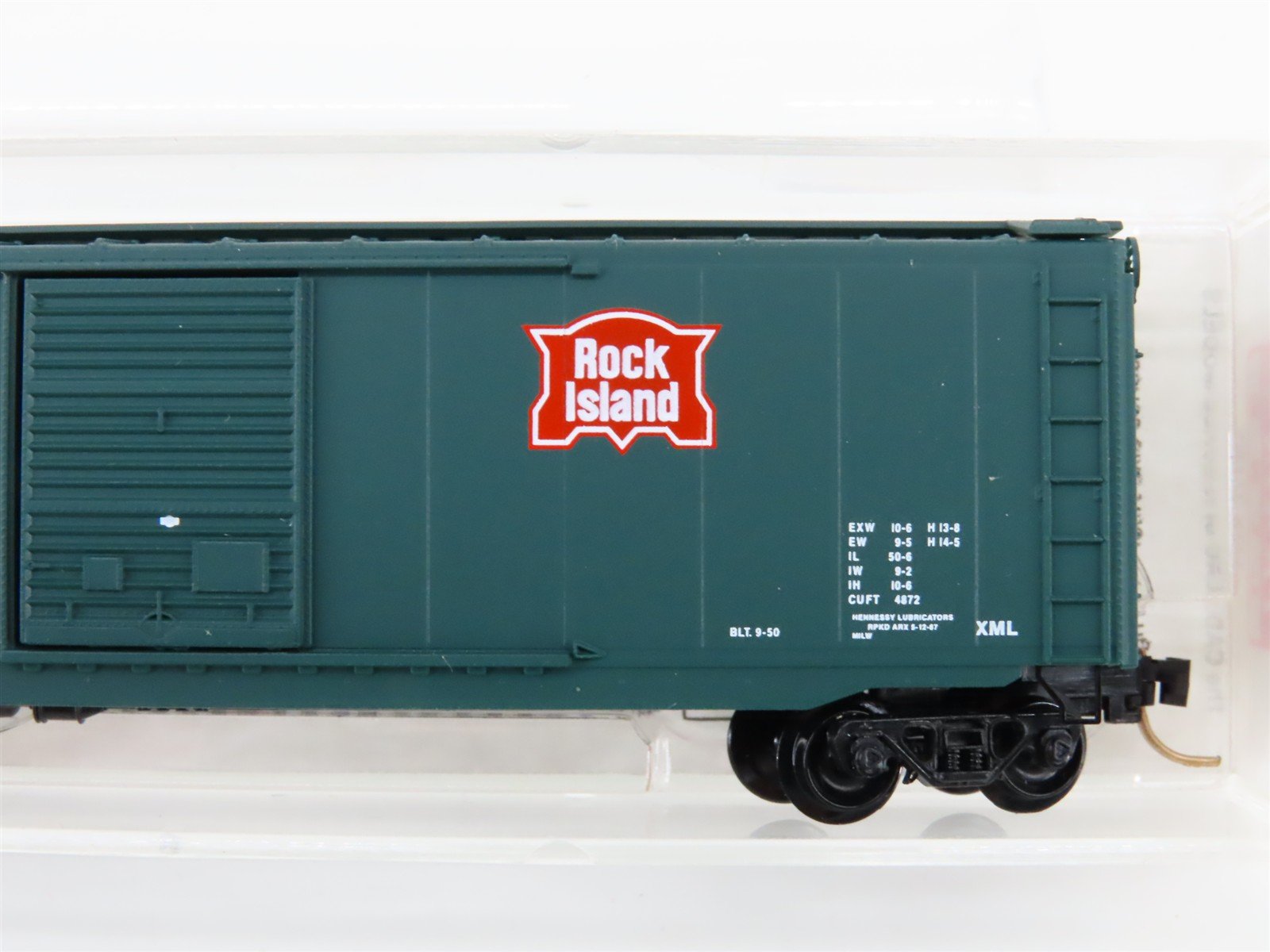 N Scale Micro-Trains 31300 RI Rock Island 50' Box Car 110012 RTR
