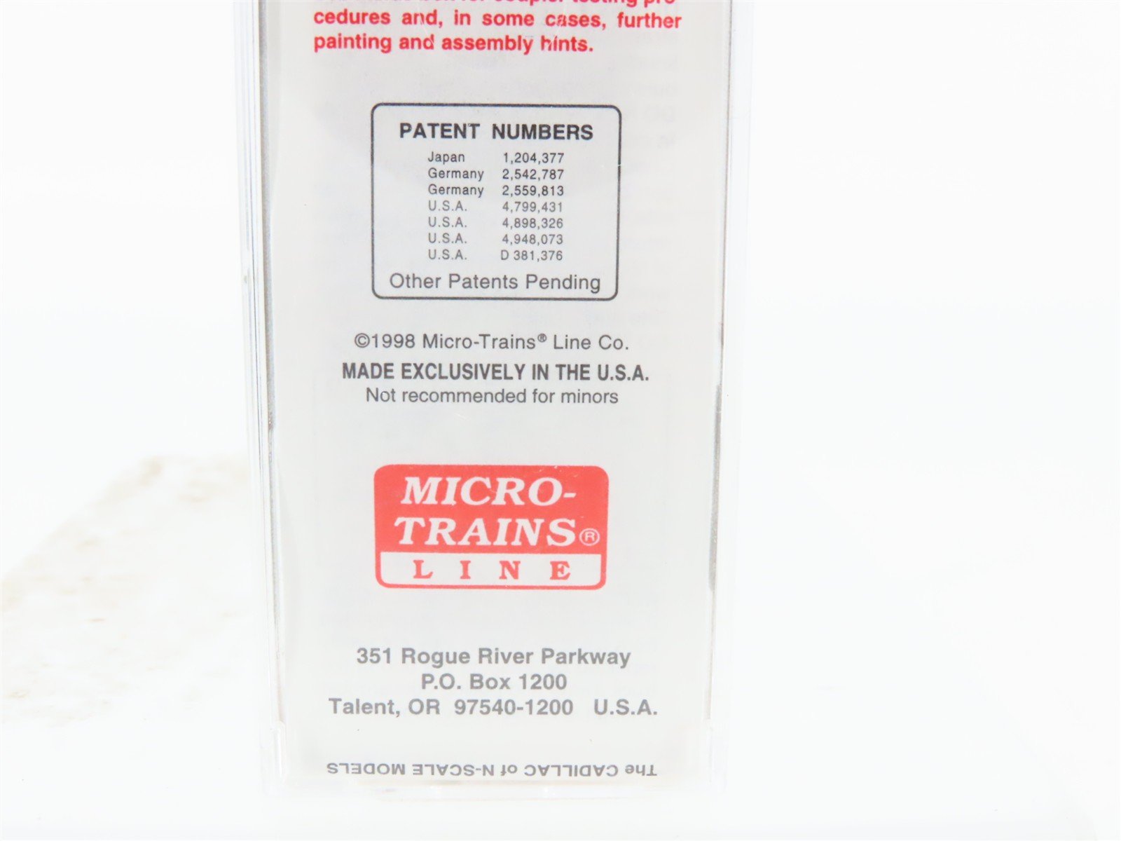 N Scale Micro-Trains 31300 RI Rock Island 50' Box Car 110012 RTR
