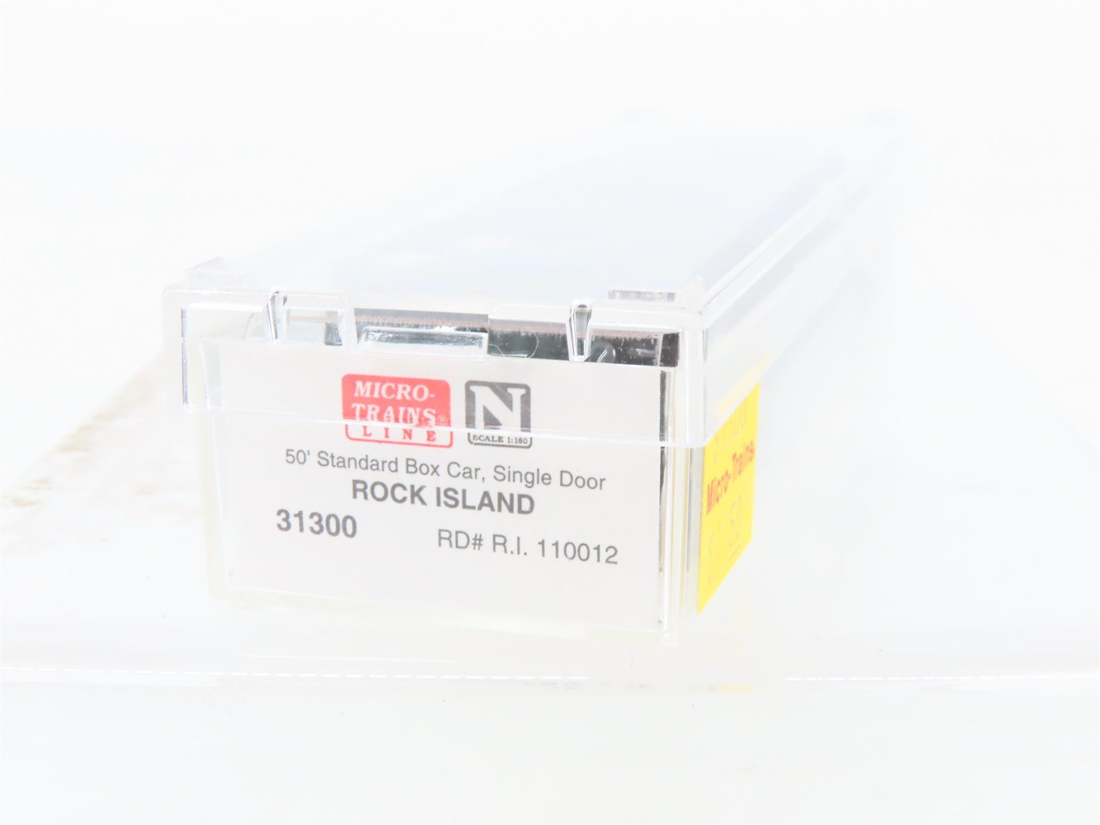 N Scale Micro-Trains 31300 RI Rock Island 50' Box Car 110012 RTR