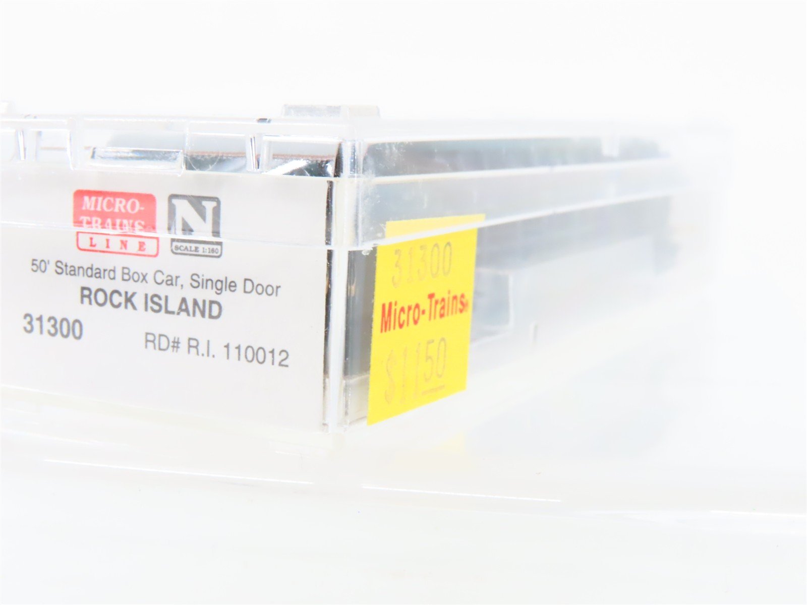 N Scale Micro-Trains 31300 RI Rock Island 50' Box Car 110012 RTR