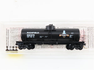 N Scale Micro-Trains 65430 ROX Richfield Oil Company 39' Tank Car 670 RTR