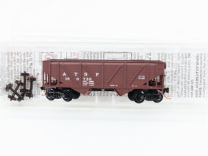 N Scale Micro-Trains 57010 ATSF Santa Fe 33' Hopper 180736 RTR