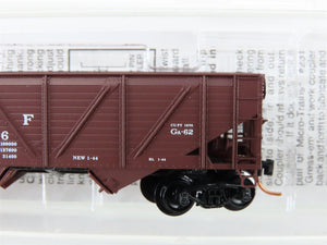 N Scale Micro-Trains 57010 ATSF Santa Fe 33' Hopper 180736 RTR