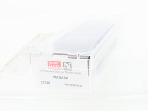 N Scale Micro-Trains 23130 WAB Wabash 40' Box Car 8130 RTR
