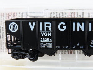 N Scale Micro-Trains 56200 VGN Virginian 33' Hopper 23354 RTR