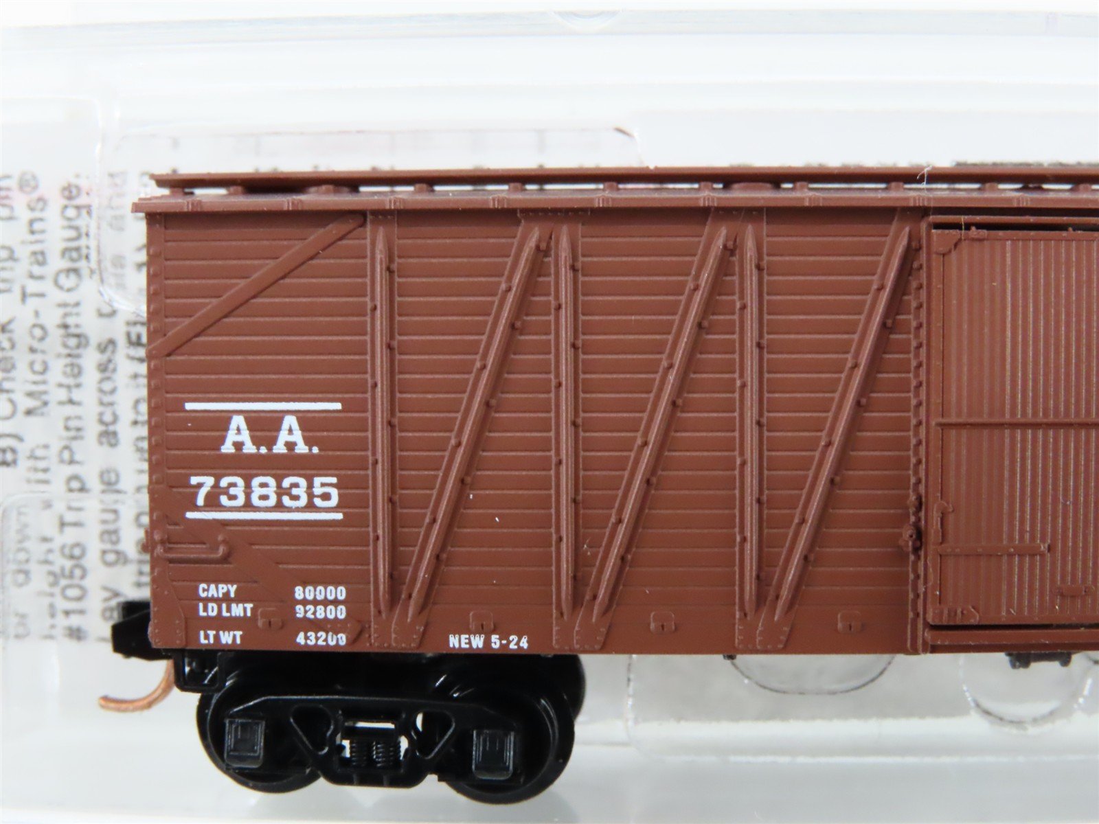N Scale Micro-Trains 28100 AA Ann Arbor 40' Box Car 73835 RTR
