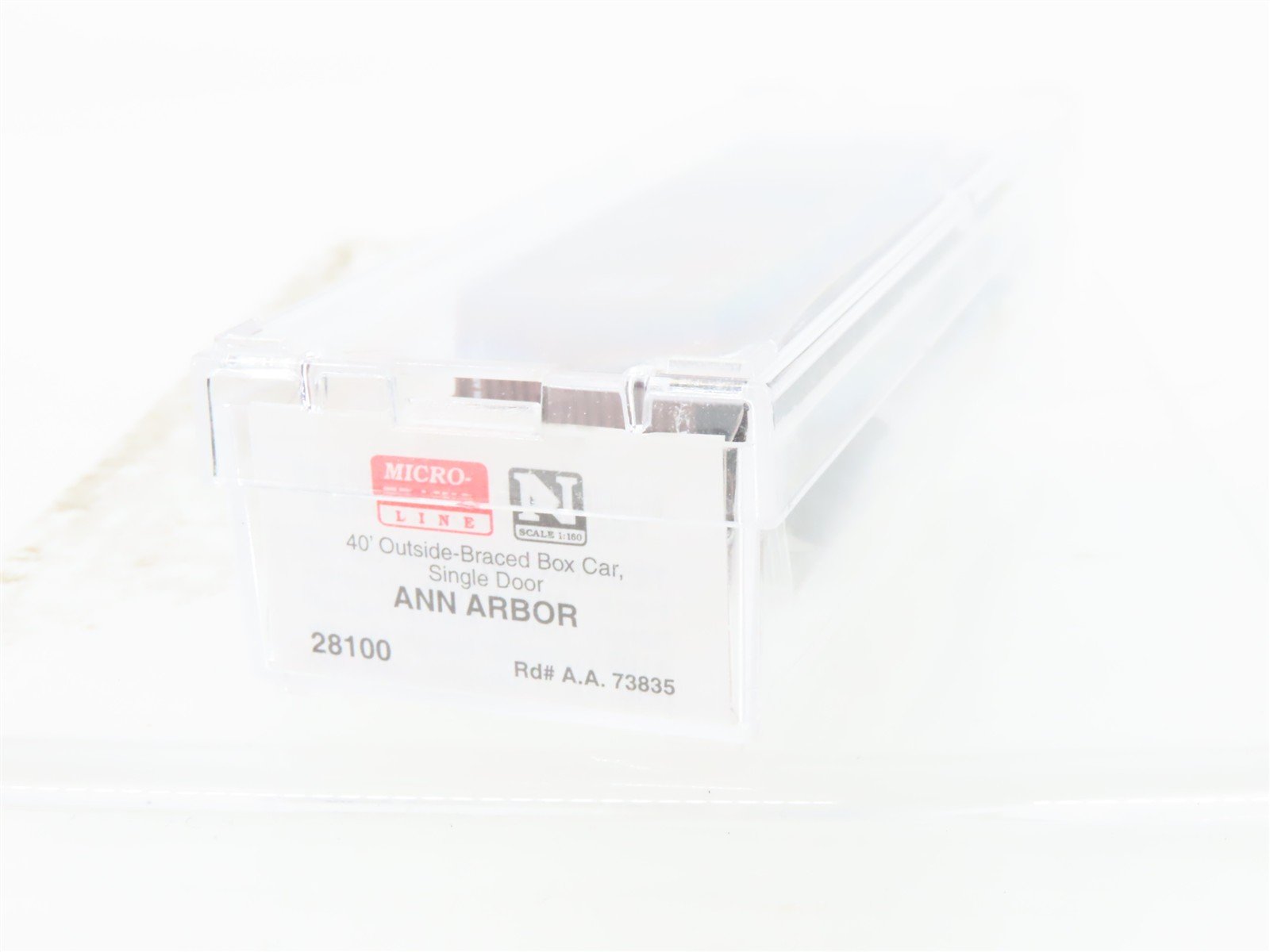 N Scale Micro-Trains 28100 AA Ann Arbor 40' Box Car 73835 RTR