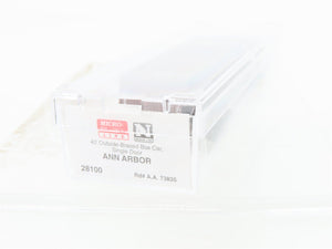 N Scale Micro-Trains 28100 AA Ann Arbor 40' Box Car 73835 RTR