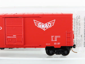 N Scale Micro-Trains 24240 GM&O Gulf, Mobile & Ohio 40' Box Car 21587 RTR