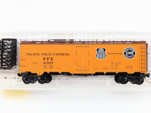 N Scale Micro-Trains 59520 PFE Pacific Fruit Express 40' Reefer 41507 RTR