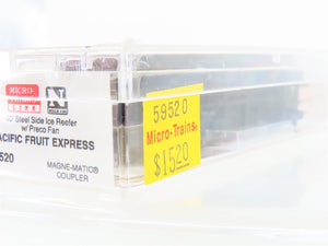 N Scale Micro-Trains 59520 PFE Pacific Fruit Express 40' Reefer 41507 RTR