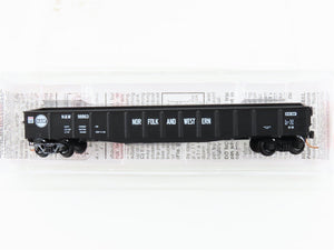 N Scale Micro-Trains 105080 NW Norfolk & Western 50' Gondola 98863 RTR