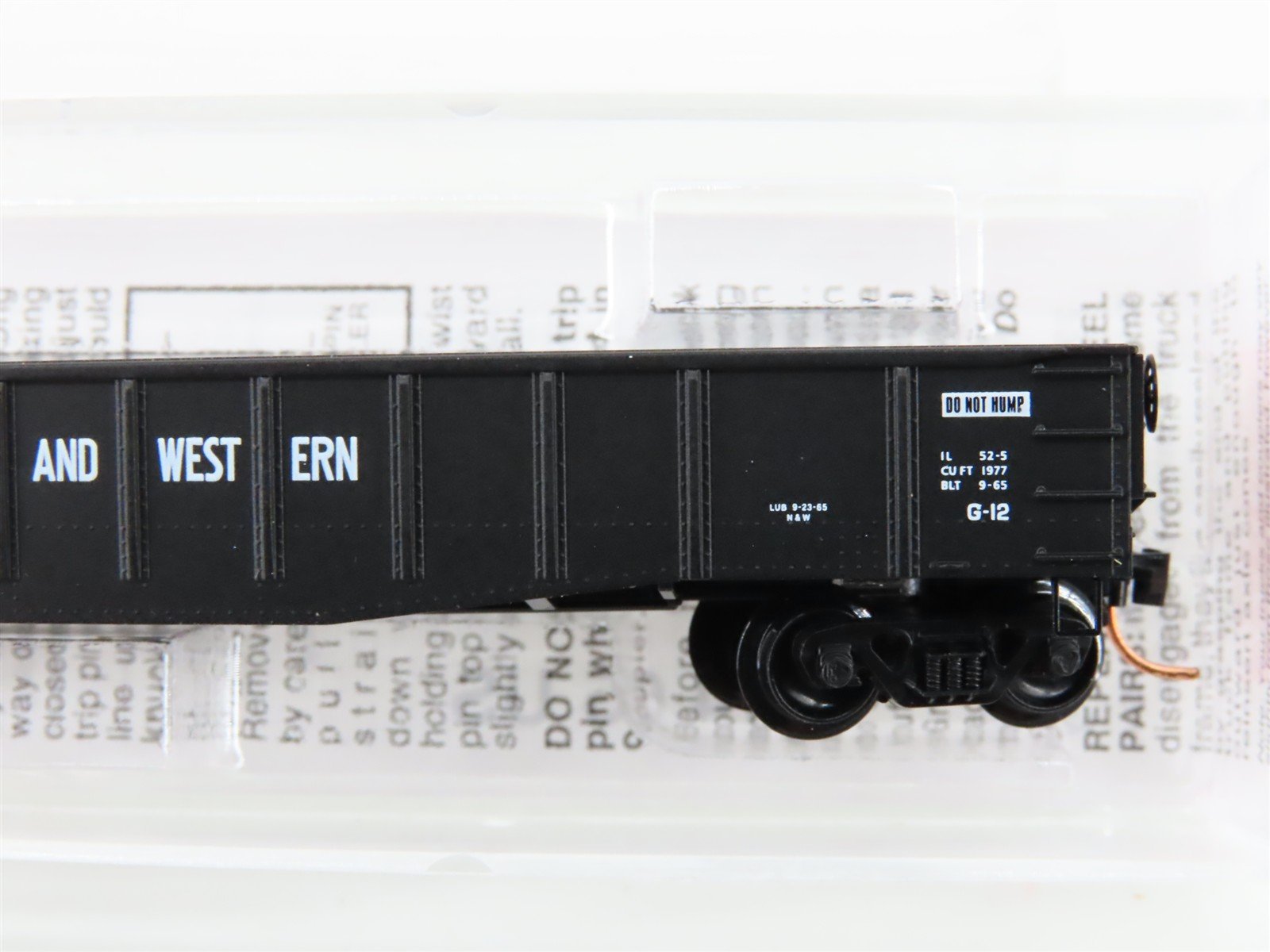 N Scale Micro-Trains 105080 NW Norfolk & Western 50' Gondola 98863 RTR