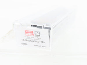 N Scale Micro-Trains 105080 NW Norfolk & Western 50' Gondola 98863 RTR