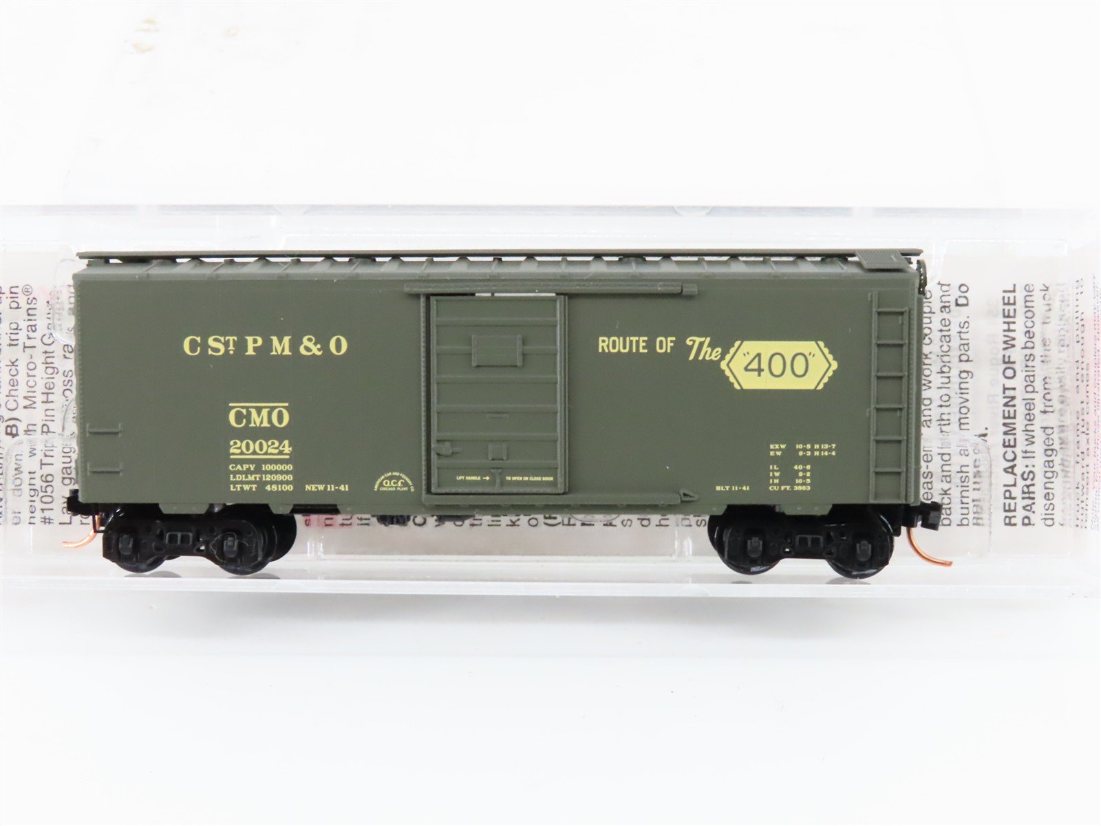 N Scale Micro-Trains 20596 40' Box Car RTR