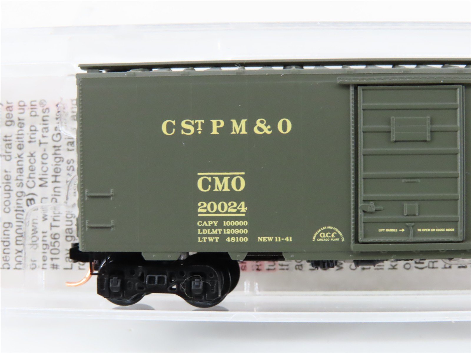 N Scale Micro-Trains 20596 40' Box Car RTR