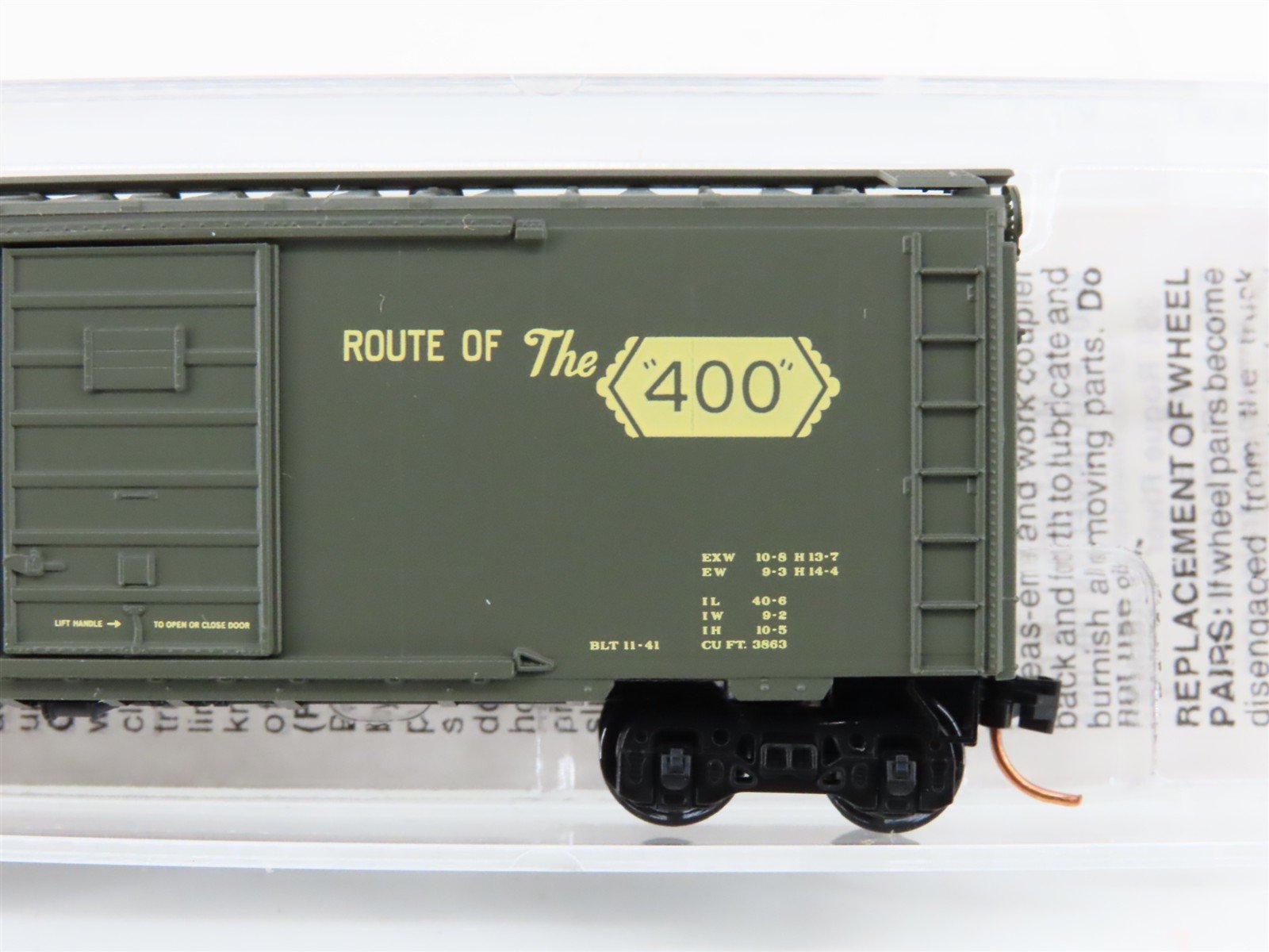 N Scale Micro-Trains 20596 40' Box Car RTR